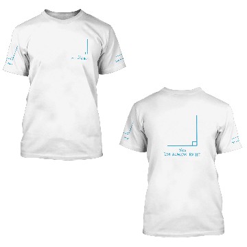 Discover Yes Im Always Right Math Teacher T  s Baseball Tees 3D T Shirts