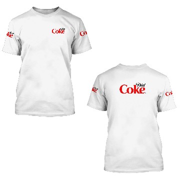 Discover Diet Coke Logo Soft Drinks 3D T Shirts