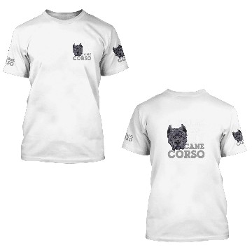 Discover I Talk To My Cane Corso 3D T Shirts