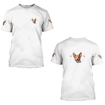 Discover Protected by Basenji Security 1 3D T Shirts