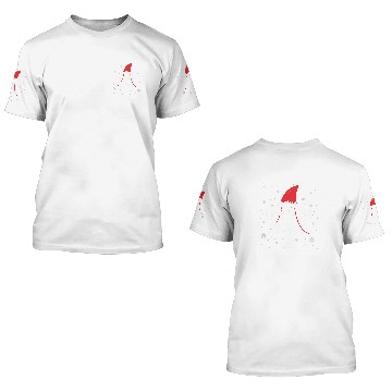 Discover Librarian Claus Santa Christmas Library Officer Baseball Tees 3D T Shirts