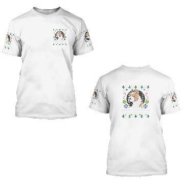 Discover Pit Bull Amstaff Ugly Christmas Tacky xmass Gift Idea Baseball Tees 3D T Shirts