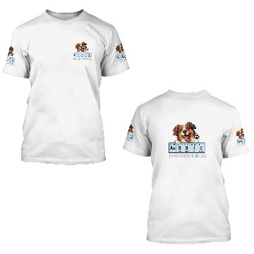Discover Red Australian Shepherd 3D T Shirts