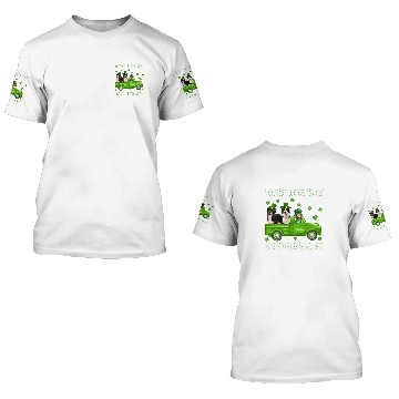 Discover Here For The Shenanigans Australian Shepherd St Patricks Baseball Tees 3D T Shirts