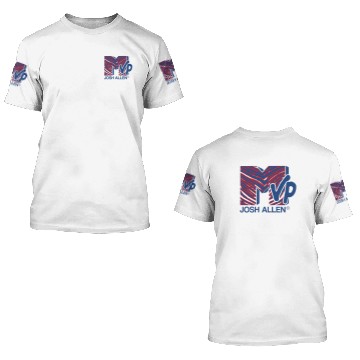 Discover Josh Allen MVP 3D T Shirts