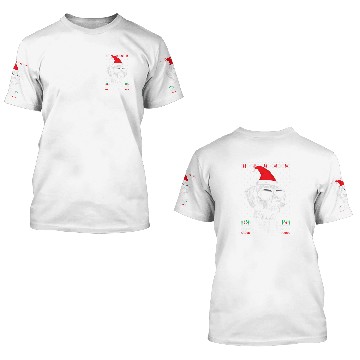 Discover Rhodesian Ridgeback Merry Barkmas Christmas Baseball Tees 3D T Shirts