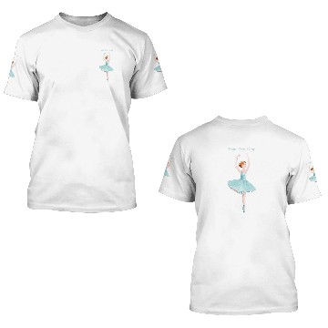 Discover Team Dew Drop Nutcracker Ballet Ballerina Christmas Graphic 3D T Shirts