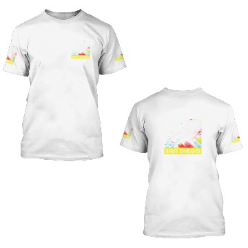 Discover San Diego Baseball Pop Art Style Baseball Fans 3D T Shirts