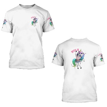 Discover Unicorns Hula Hoop Dancer Hulacorn Dancing Gymnastics Pun Baseball Tees 3D T Shirts