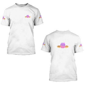 Discover I Bake People Happy Pastry Chef Baseball Tees 3D T Shirts