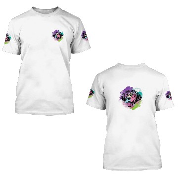 Discover Splash Art Beagle I Dog Lover I Beagle 3D T Shirts