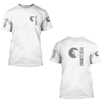 Discover Sports Rock Climbing 3D T Shirts