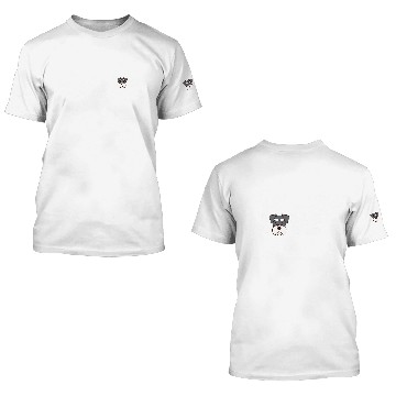 Discover SCHNAUZER DOG LOVE for valentines day 3D T Shirts