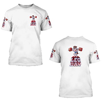 Discover Leg Day german shorthaired pointer Baseball Tees 3D T Shirts