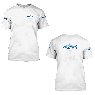 Discover Keep calm and become a marine biologist 1 Baseball Tees 3D T Shirts
