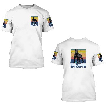 Discover Just Throw It Cane Corso Baseball Tees 3D T Shirts
