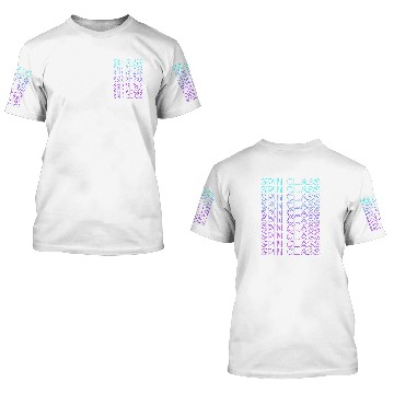 Discover Spin Class Spinning Retro Indoor Cycling Zip 3D T Shirts