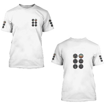 Discover Airplane Pilot novelty funny uniform 3D T Shirts