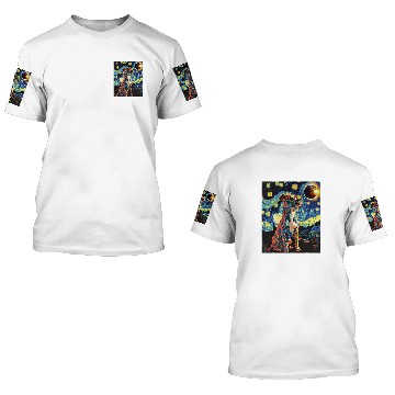 Discover Total Solar Eclipse Pit Bull Dog 3D T Shirts