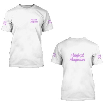 Discover Magician Illusionist Magic Perfomer Card Magical Tricks 3D T Shirts