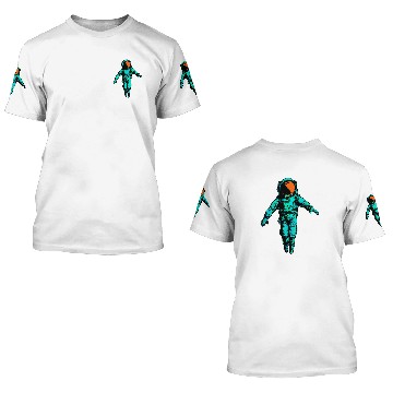Discover Lonely Astronaut Baseball Tees 3D T Shirts
