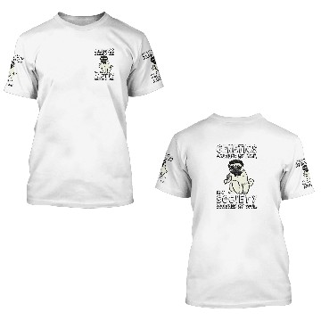 Discover Profound Pug Baseball Tees 3D T Shirts