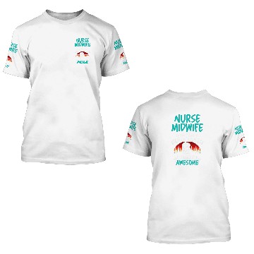 Discover nurses Midwife Saurus Like Normal T Rexs Dinosaur 3D T Shirts
