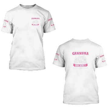 Discover Motorcycle Riding Grandma Who Rides Motorcycle Baseball Tees 3D T Shirts