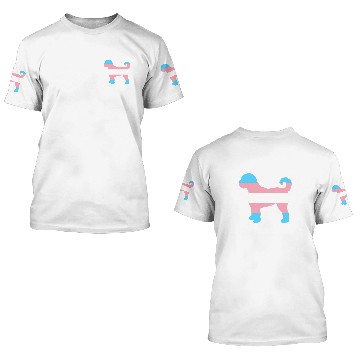 Discover Dog Goldendoodle Trans Pride Flag Goldendoodle Dog Zip 3D T Shirts