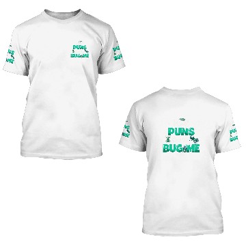 Discover Insect Puns Really Bug Me Bug Catcher Future Entomologist Baseball Tees 3D T Shirts