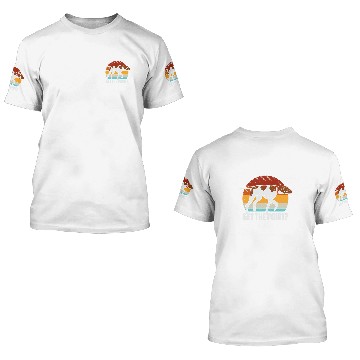 Discover Get The Point German Shorthaired Pointer Dog GSP Bird Dog Baseball Tees 3D T Shirts