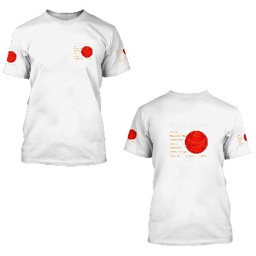Discover Mars Facts Planet Space Lover Astronomer 3D T Shirts