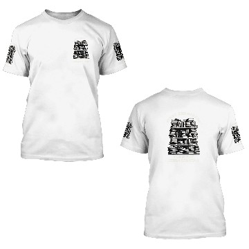 Discover Librarian Library Worker Library Cart 3D T Shirts