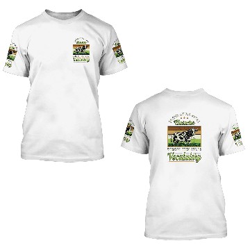 Discover Raising Cattle Builds Character Farm Animals Cattle Farming 3D T Shirts