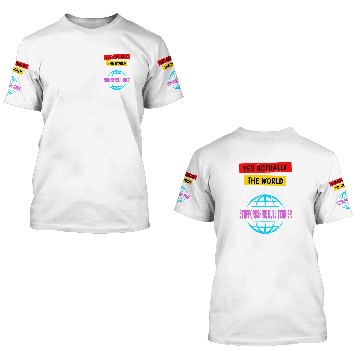 Discover The World Revolves Around My German Shorthaired Pointer 3D T Shirts
