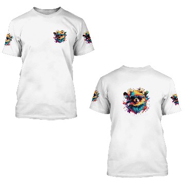 Discover Womens Pomeranian Mom Dog 2 3D T Shirts
