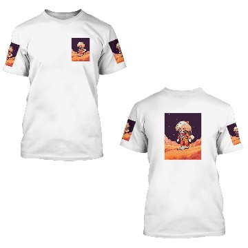 Discover Toy Poodle Mars Funny Dog Astronaut Zip 3D T Shirts