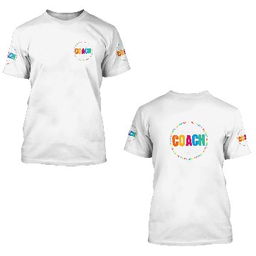 Discover Instructional Coachs Squad Teacher Back To School Matching Zip 3D T Shirts