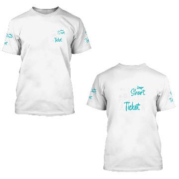 Discover Travel Consultant Agent Plane Ticket Funny Tour Operator 3D T Shirts