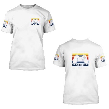 Discover Back to School Funny Game Over Teacher Student Controller 10 3D T Shirts