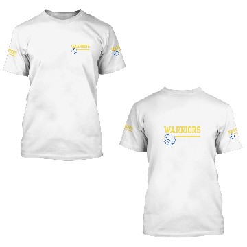 Discover Warriors Volleyball Line 3D T Shirts