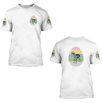 Discover Happy Easter Egg German Shorthaired Pointer Dog Easter Day 3D T Shirts