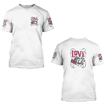 Discover Love never fails Christian Baseball Tees 3D T Shirts
