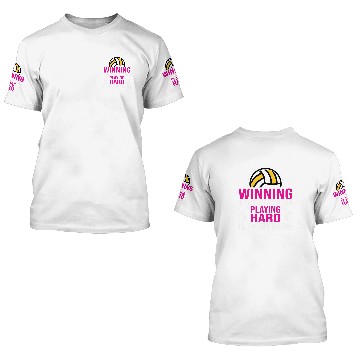Discover Winning Isnt Everything Playing Hard Funny Volleyball Baseball Tees 3D T Shirts