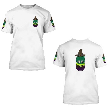 Discover Witchy Cactus In Cauldron Pot Baseball Tees 3D T Shirts