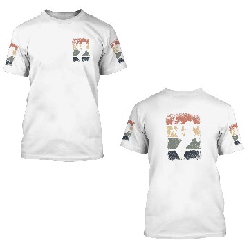 Discover Retro Horse Rider Indigenous Indian Native American Baseball Tees 3D T Shirts