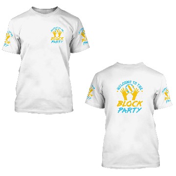 Discover Welcome to the Block Party Volleyball 3D T Shirts