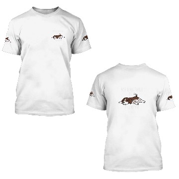 Discover My Brother Is A German Shorthaired Pointer Dog Baseball Tees 3D T Shirts