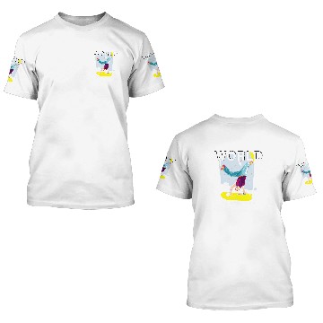 Discover World Dance Day Ballerina Shoes 3D T Shirts