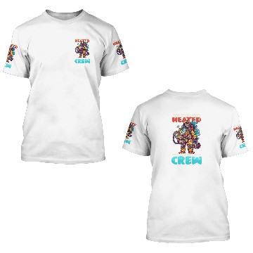 Discover Life Gets Heated Cool Down Crew Design Firefighter 3D T Shirts